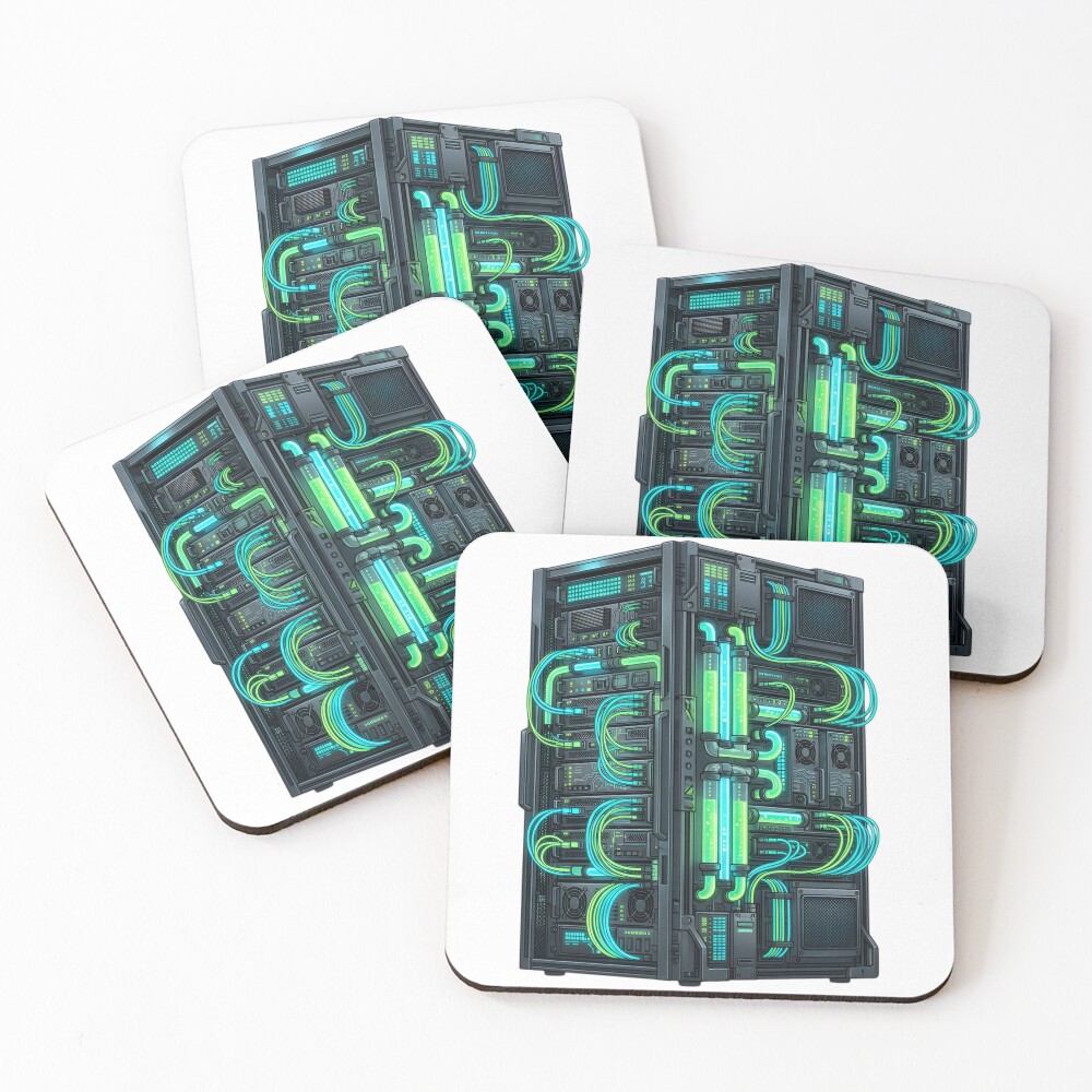 Item preview, Coasters (Set of 4) designed and sold by TechBro67.