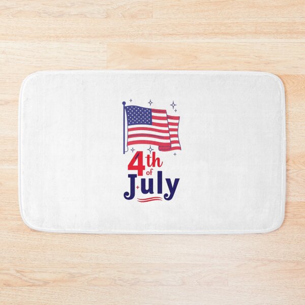 Item preview, 4th of July American Flag Text Art designed and sold by prsagar01.