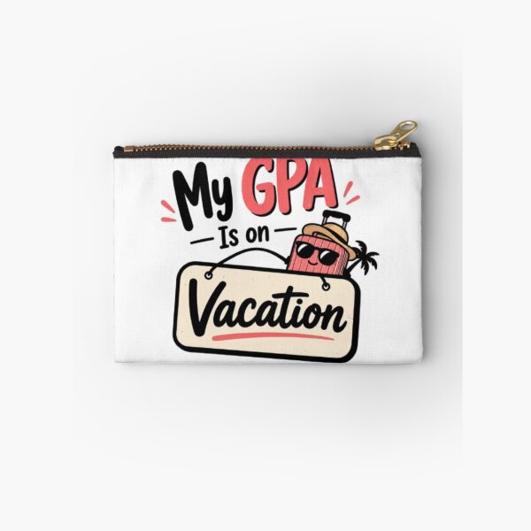 Item preview, My GPA Is on Vacation Funny Student Travel Sticker designed and sold by Sidra53Studio.