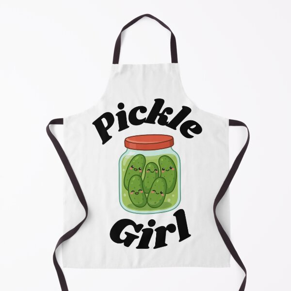 Item preview, Pickle Girl Jar of Pickles designed and sold by RabbitHeartArt.
