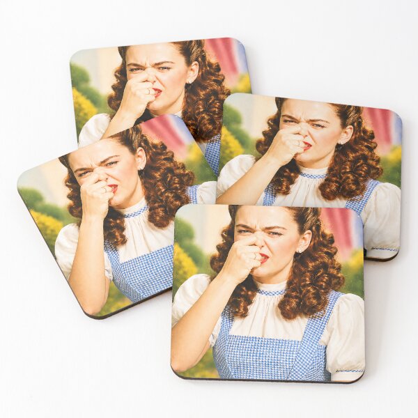 Item preview, Judy Garland Wizard of Oz Reaction Art | Funny Hollywood Classic Parody Wall Art & Apparel designed and sold by Awful Whiff Art Co.