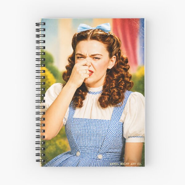 Item preview, Judy Garland Wizard of Oz Reaction Art | Funny Hollywood Classic Parody Wall Art & Apparel designed and sold by Awful Whiff Art Co.