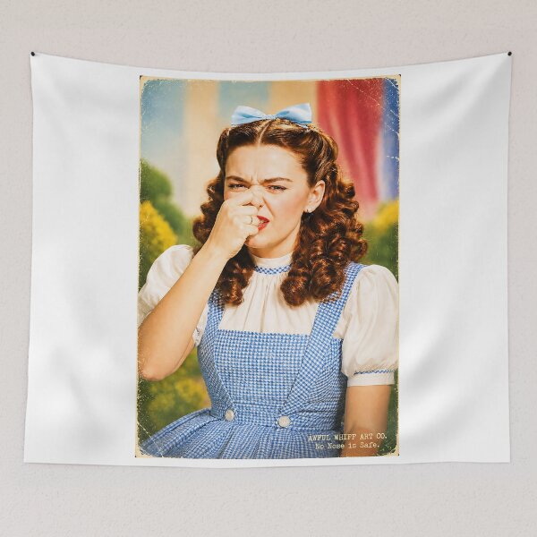 Item preview, Judy Garland Wizard of Oz Reaction Art | Funny Hollywood Classic Parody Wall Art & Apparel designed and sold by Awful Whiff Art Co.