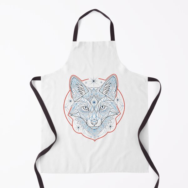 Item preview, Geometric Fox Mandala Tattoo designed and sold by Sabsll.
