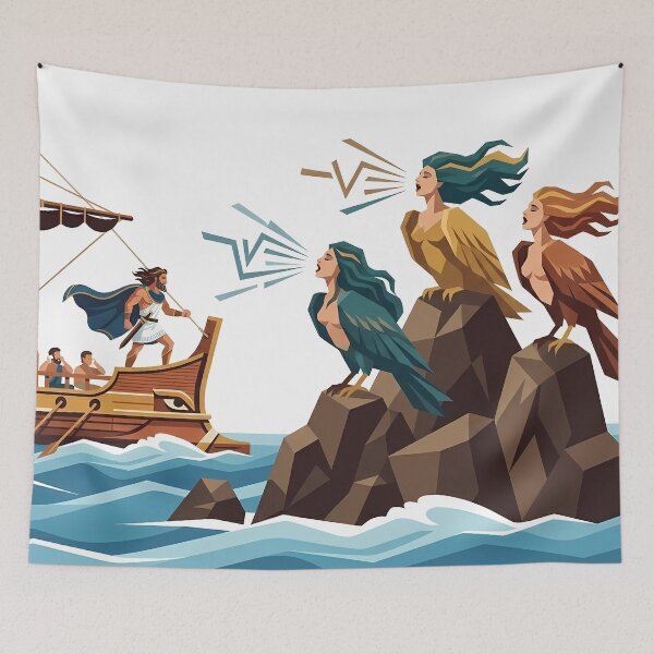 Item preview, Sirens of the Endless Sea designed and sold by BrunoLinuxArt.