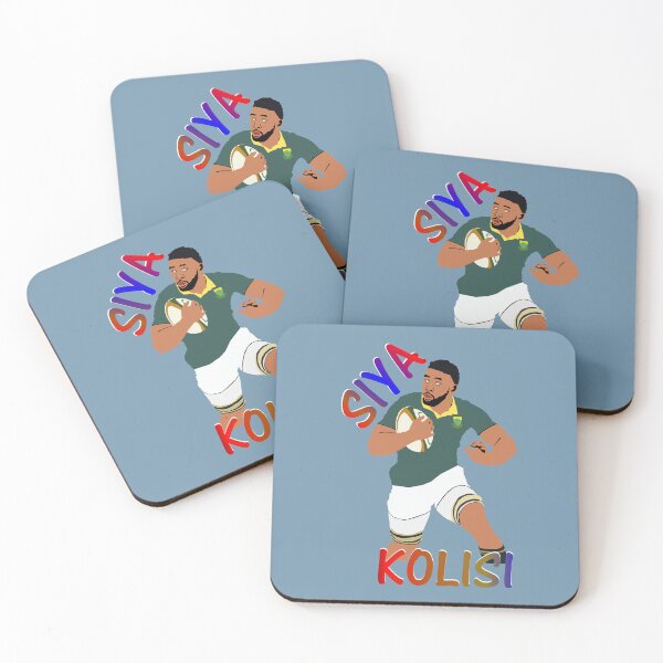 Item preview, Siya Kolisi  illustration designed and sold by ZooStateofMind.