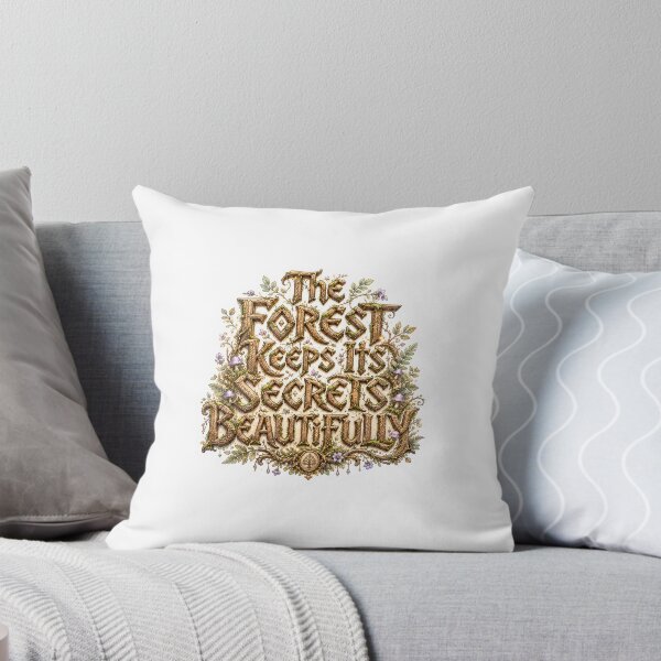 Item preview, The Forest Keeps Its Secrets Beautiful – Enchanted Forest Sticker designed and sold by InkPixell.