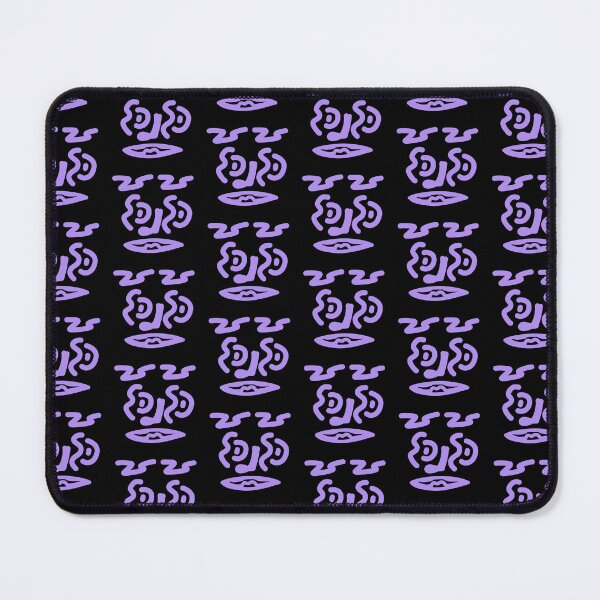 Item preview, Purple Spiral Doodle Face – Abstract Minimalist Character Art designed and sold by felipemaldonadoart.