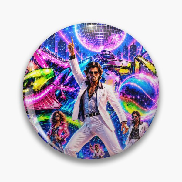 Item preview, Neon Disco Inferno designed and sold by LAPUTIK.