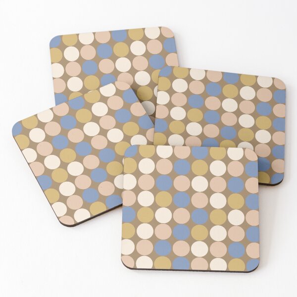 Item preview, Summer Wheat Mid-Century Circles Design  designed and sold by PatternTitan.