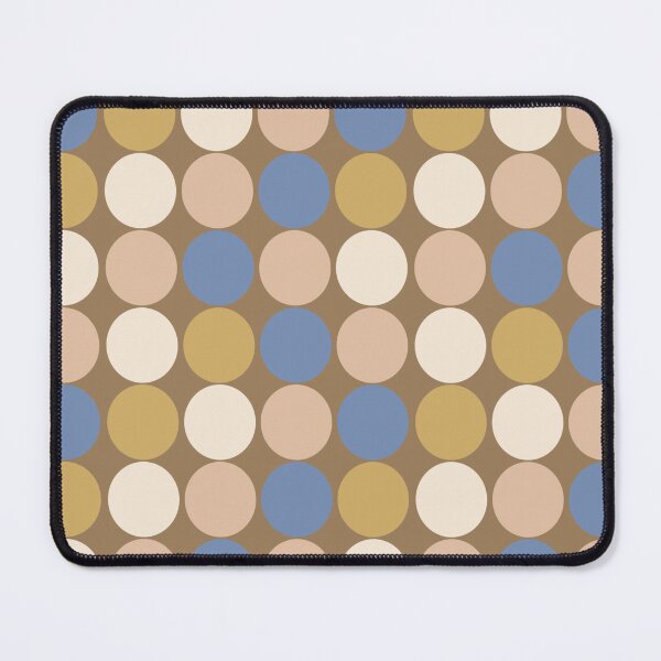 Item preview, Summer Wheat Mid-Century Circles Design  designed and sold by PatternTitan.