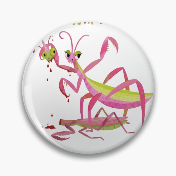 Item preview, Girls Will Be Girls Praying Mantis Dark Humor Entomology Women designed and sold by HumansStuck12.