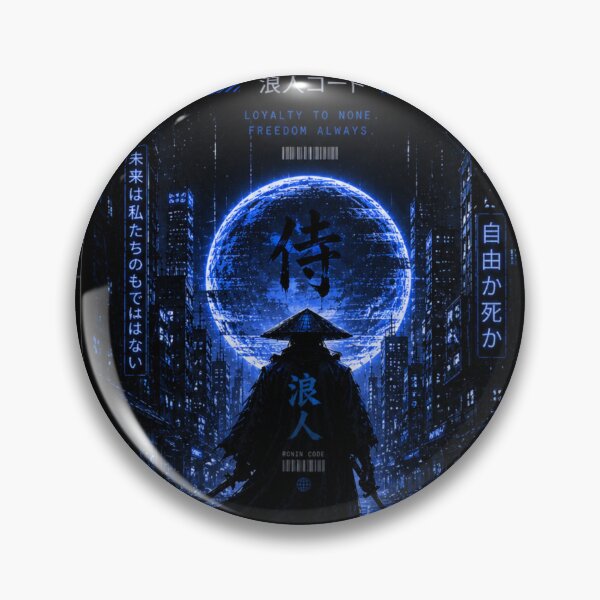 Item preview, Ronin Code – Cyber Samurai Streetwear Graphic Tee designed and sold by UrbanSwagFlow.
