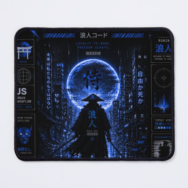 Item preview, Ronin Code – Cyber Samurai Streetwear Graphic Tee designed and sold by UrbanSwagFlow.