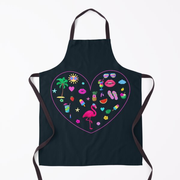 Item preview, Tropical Flamingo Summer Heart designed and sold by Aimetoi.