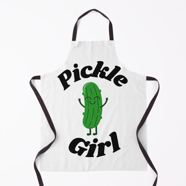 Item preview, Pickle Girl Happy Pickle designed and sold by RabbitHeartArt.