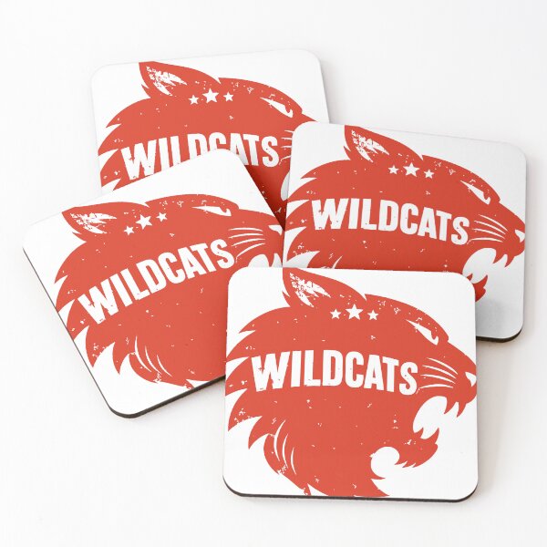 Item preview, Red Wildcats Mascot Logo designed and sold by Endgameco.