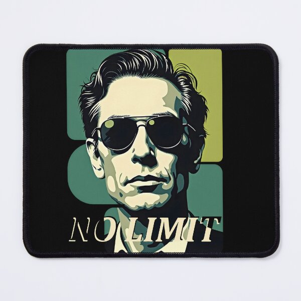 Item preview, Man's Face - No Limit Abstract Art Poster designed and sold by Museum Of Non-Existing Art.