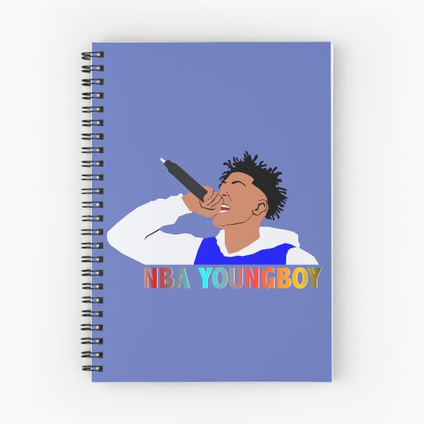 Item preview, Nba Young Boy illustration designed and sold by ZooStateofMind.