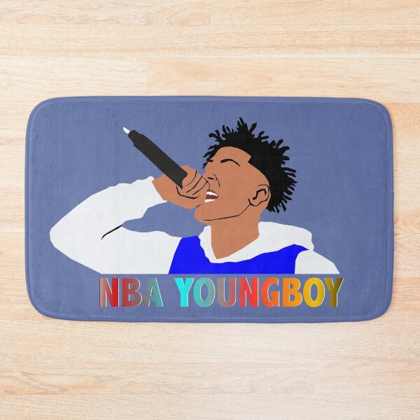 Item preview, Nba Young Boy illustration designed and sold by ZooStateofMind.