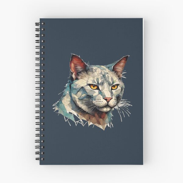 Item preview, Geometric Bengal Cat - Modern Pet Art designed and sold by Tklezardesigns.