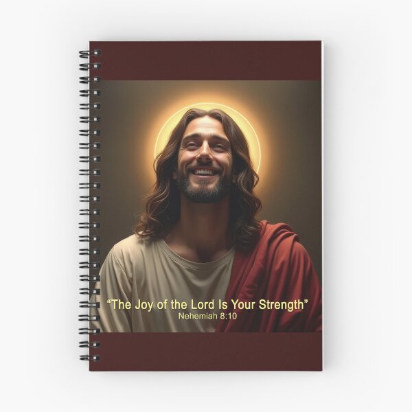 Item preview, Smiling Jesus with Scripture designed and sold by Pastor Reeves Studio.