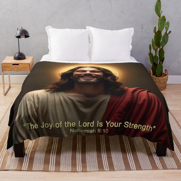 Item preview, Smiling Jesus with Scripture designed and sold by Pastor Reeves Studio.