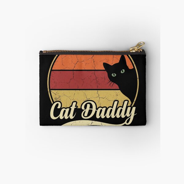 Item preview, Retro Sunset Cat Daddy Peeking Cat Shirt designed and sold by TeNovaStudio.