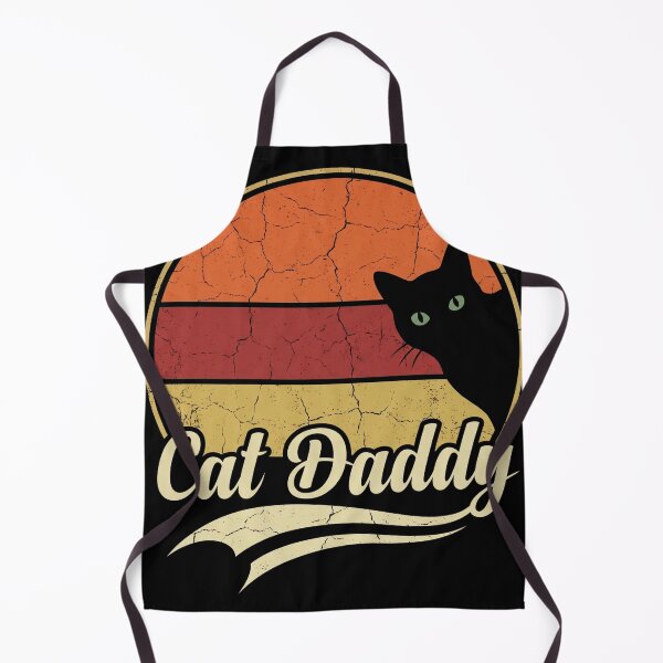 Item preview, Retro Sunset Cat Daddy Peeking Cat Shirt designed and sold by TeNovaStudio ⭐⭐⭐⭐⭐.