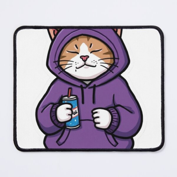 Item preview, No Sleep Just Gaming Cat Sticker designed and sold by Stylestickers55.
