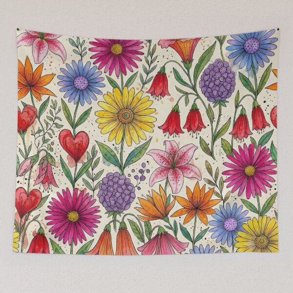 Item preview, Botanical Boho Watercolor Clipart Kit designed and sold by vibrants.