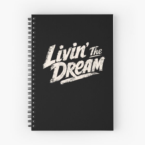 Item preview, Livin' The Dream Motivation Aspiration Entrepreneur Mindset designed and sold by RetroMini2026.