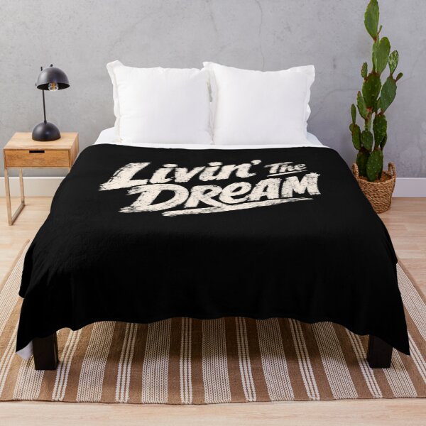 Item preview, Livin' The Dream Motivation Aspiration Entrepreneur Mindset designed and sold by RetroMini2026.