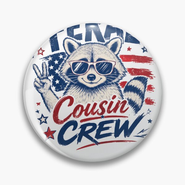 Item preview, Feral Cousin Crew Wild Raccoon Family Reunion American designed and sold by HumansStuck12.