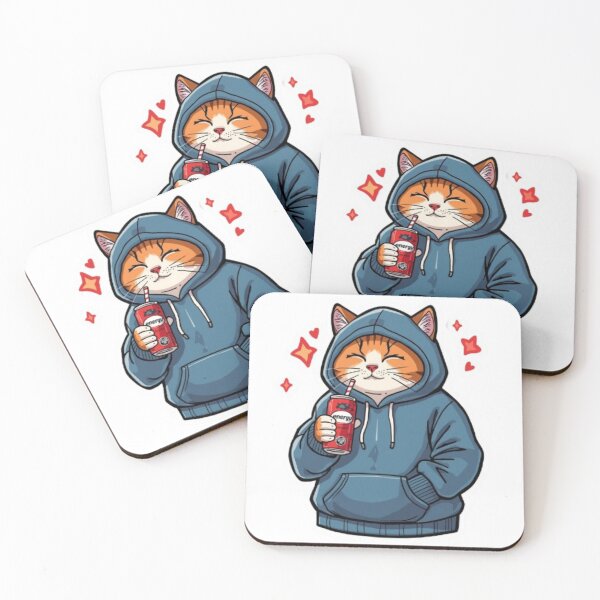 Item preview, No Sleep Just Gaming Cat Sticker designed and sold by Stylestickers55.
