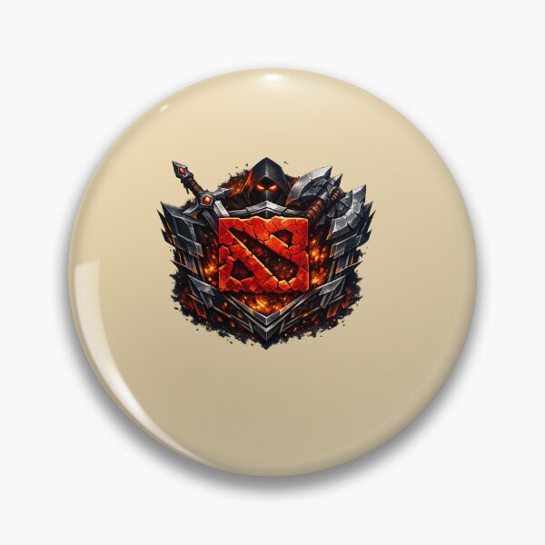 Item preview, Dota‑Inspired Battle Emblem designed and sold by Angelica's Atbp.