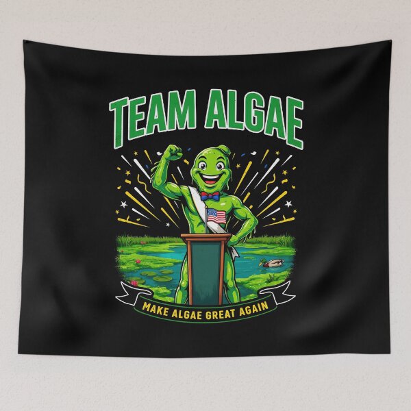 Item preview, Team Algae Shirt Humorous Political Parody with Algae Pride designed and sold by Redgiant87x.