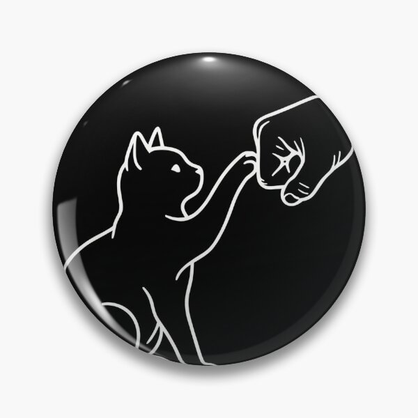 Item preview, Best Cat Dad Ever Fist Bump Shirt designed and sold by TeNovaStudio.