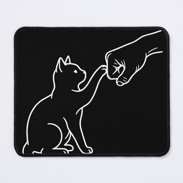 Item preview, Best Cat Dad Ever Fist Bump Shirt designed and sold by TeNovaStudio.