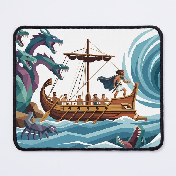 Item preview, Scylla and Charybdis designed and sold by BrunoLinuxArt.