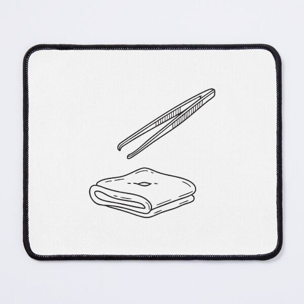 Item preview, Tweezers Resting Next to Tissue designed and sold by rasagamastore.