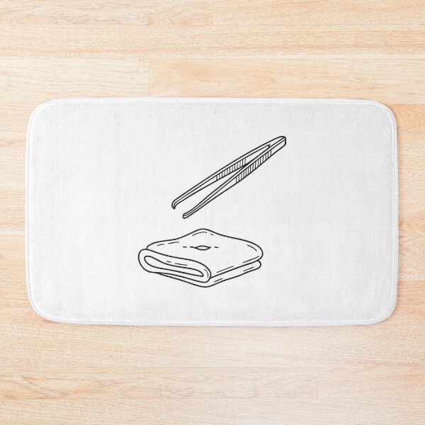 Item preview, Tweezers Resting Next to Tissue designed and sold by rasagamastore.