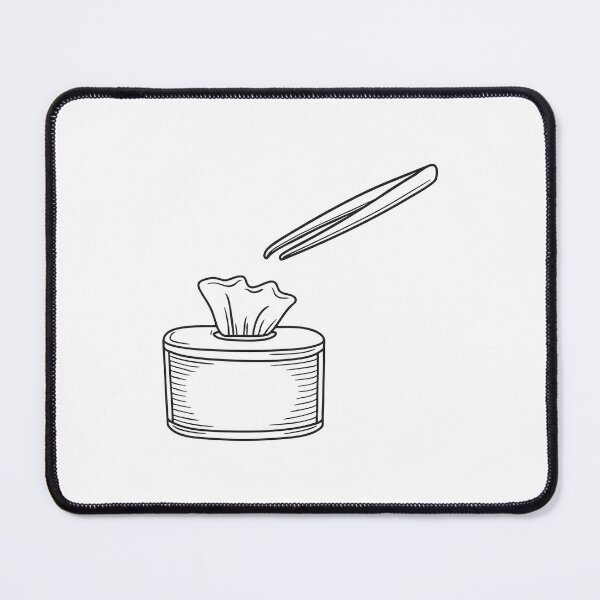 Item preview, Tweezers Near Tissue Box designed and sold by rasagamastore.