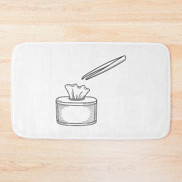 Item preview, Tweezers Near Tissue Box designed and sold by rasagamastore.
