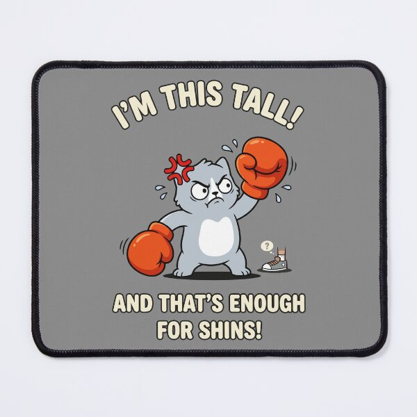 Item preview, Short Cat Boxing Gloves Funny Shins designed and sold by RamyGallery.