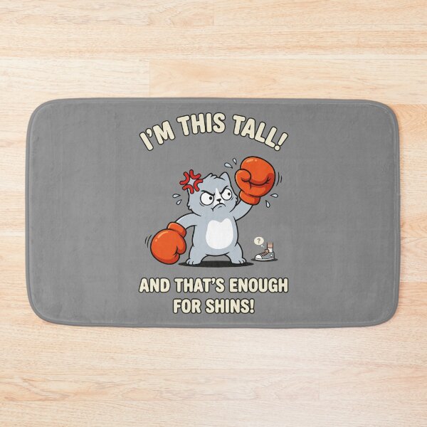 Item preview, Short Cat Boxing Gloves Funny Shins designed and sold by RamyGallery.