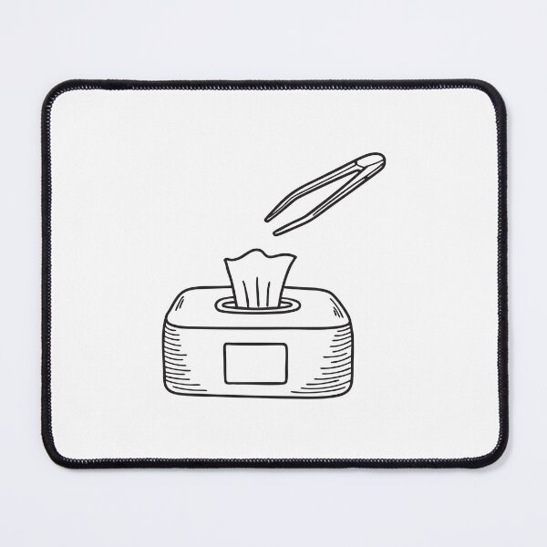 Item preview, Tweezers Beside Tissue Container designed and sold by rasagamastore.