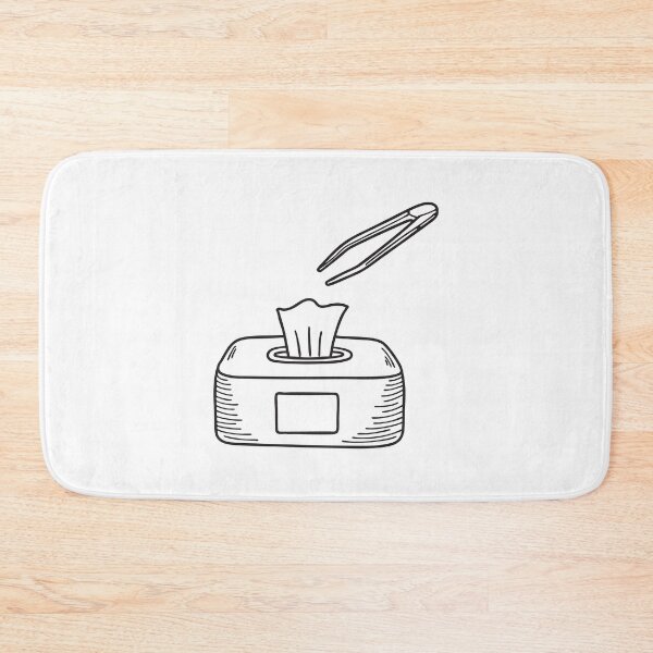 Item preview, Tweezers Beside Tissue Container designed and sold by rasagamastore.