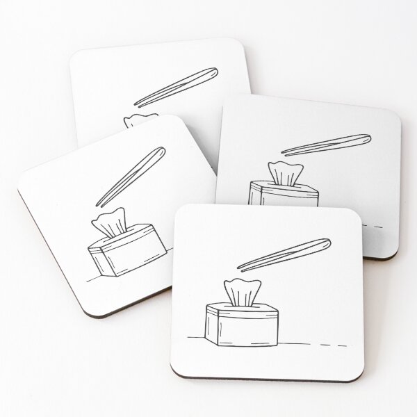 Item preview, Tweezers Resting Near Tissue Box designed and sold by rasagamastore.