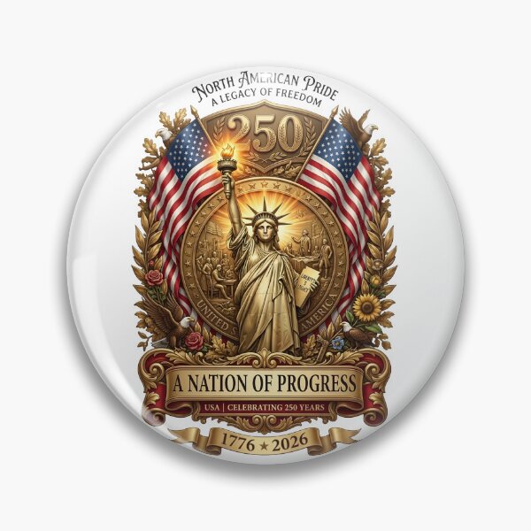 Item preview, North American Pride 250 Years Freedom designed and sold by Sovereign Supply Co..
